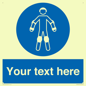 Custom protective roller sport equipment must be worn